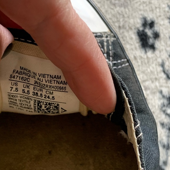 Converse All ⭐️Star Chuck Taylor woman’s sneakers size 7.5 - Picture 5 of 11